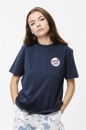 koszulka SANTA CRUZ - Speckled Dot T-Shirt Dark Navy (DARK NAVY) rozmiar: 6