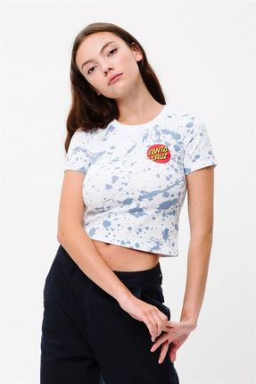 koszulka SANTA CRUZ - Kit T-Shirt White/Blue (WHITE-BLUE) rozmiar: 6