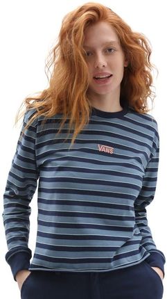 koszulka VANS - Skate Stripe Ls Dress Blues (KZ1) rozmiar: L