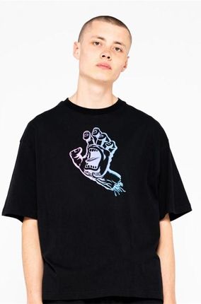 koszulka SANTA CRUZ - Outline Fade Hand T-Shirt Black (BLACK) rozmiar: M