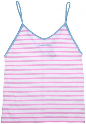 podkoszulka SANTA CRUZ - Preppy Vest Pink/White (PINK-WHITE ) rozmiar: 10