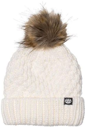 czapka zimowa 686 - Wmns Majesty Cable Knit Beanie White (WHT) rozmiar: OS