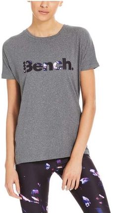 koszulka BENCH - Snow Tee Black Beauty Marl (MA1010) rozmiar: S