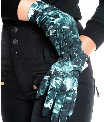 rękawice ROXY - Hydrosmart Liner Gloves True Black Akio (KVJ1) rozmiar: L