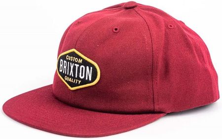 czapka z daszkiem BRIXTON - Oakland Burgundy (BRGDY) rozmiar: OS