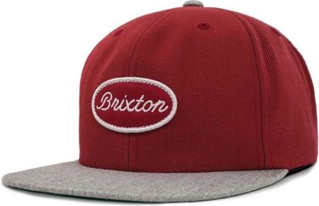 czapka z daszkiem BRIXTON - Mccune Snbk Brick (BRICK) rozmiar: OS