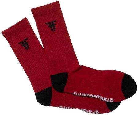 skarpetki FALLEN - Trademark Sock Red-Black (RED-BLACK) rozmiar: OS