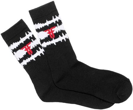 skarpetki FALLEN - Static Sock Black-White (BLACK-WHITE) rozmiar: OS