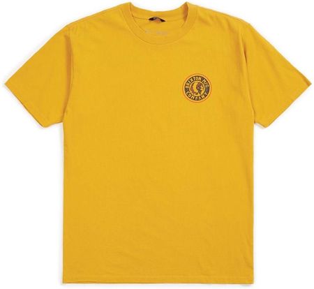 koszulka BRIXTON - Rival Ii S/S Stnd Tee Nugget Gold (NUGLD) rozmiar: M