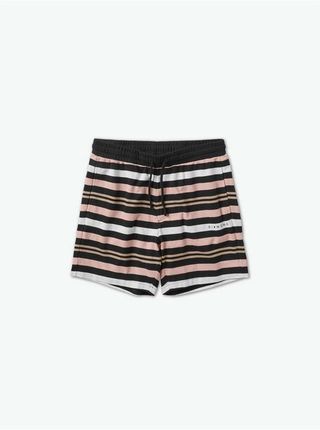 szorty DIAMOND - Marquise Striped Shorts Black (BLK) rozmiar: M