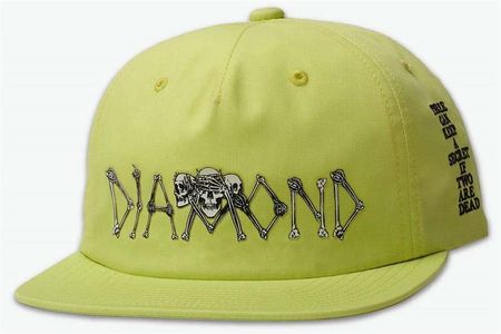 czapka z daszkiem DIAMOND - Diamond Secrets Die Snapback Neon Yellow (NEYL) rozmiar: OS