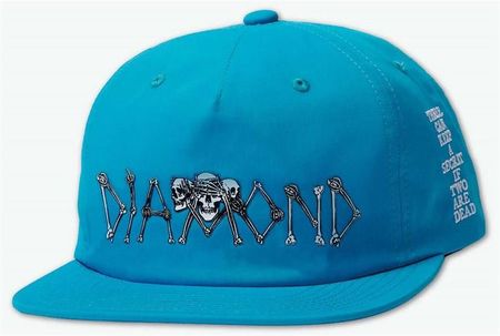 czapka z daszkiem DIAMOND - Diamond Secrets Die Snapback Turquoise (TUQ) rozmiar: OS