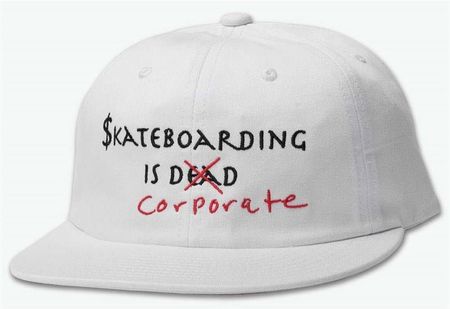 czapka z daszkiem DIAMOND - Skate Crime 6 Panel Strapback White (WHT) rozmiar: OS