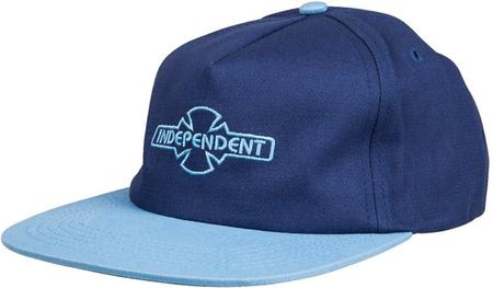 czapka z daszkiem INDEPENDENT - O.G.B.C Emb Cap Navy/Carolina Blue (NAVY-CAROLINA BLUE) rozmiar: OS
