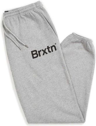 spodnie dresowe BRIXTON - Gate Sweatpant Htgry (HTGRY) rozmiar: M