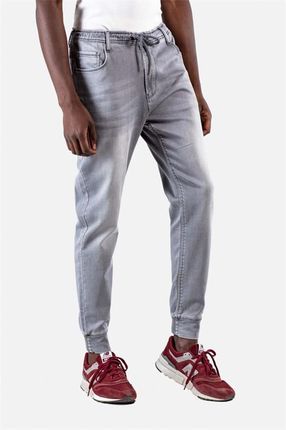 spodnie REELL - Reflex Jeans Grey (140) rozmiar: S normal