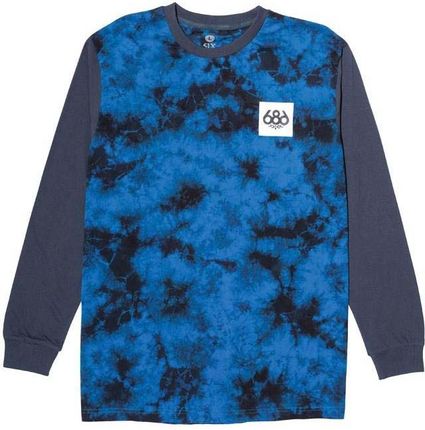 koszulka 686 - Trippy L/S T-Shirt Strata Blue Tie Dye (STRB) rozmiar: M