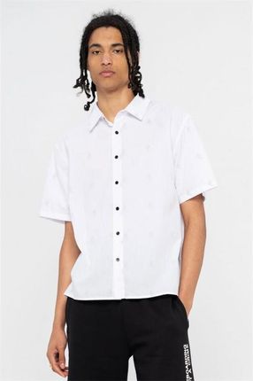 spódnica SANTA CRUZ - Mini Mono Hand Shirt White (WHITE) rozmiar: L