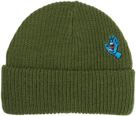 czapka zimowa SANTA CRUZ - Screaming Mini Hand Beanie Dill Green (DILL GREEN) rozmiar: OS