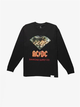 koszulka DIAMOND - AC/DC Diamond Long Sleeve Black (BLK) rozmiar: L