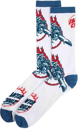skarpetki SANTA CRUZ - Salba Tiger Club Socks White (WHITE) rozmiar: OS