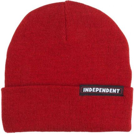 czapka zimowa INDEPENDENT - Bar Beanie Cardinal Red (CARDINAL RED) rozmiar: OS
