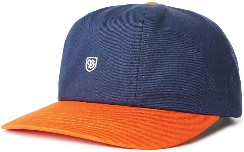 Czapka Z Daszkiem BRIXTON - B-Shield Iii Cap Washed Navy/Tiger (WNVTI ...