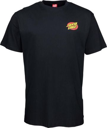 koszulka SANTA CRUZ - Slashed T-Shirt Black (BLACK) rozmiar: S