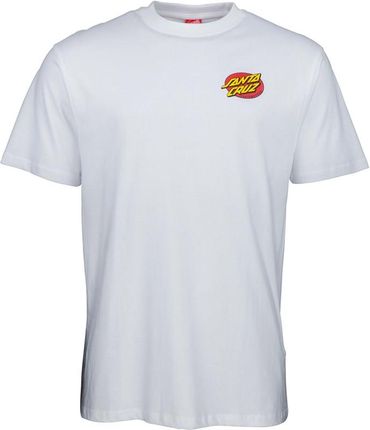 koszulka SANTA CRUZ - Slashed T-Shirt White (WHITE) rozmiar: S
