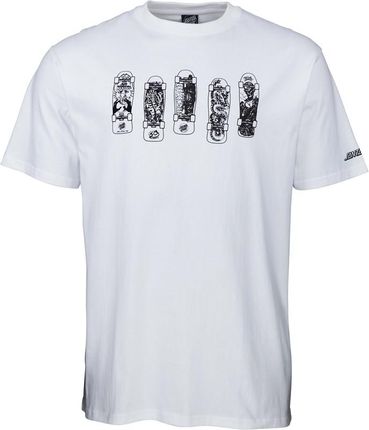 koszulka SANTA CRUZ - Kendall Catalog T-Shirt White (WHITE) rozmiar: S