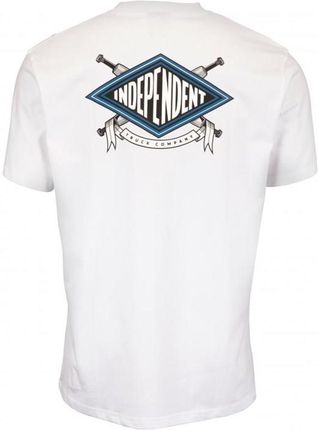 koszulka INDEPENDENT - Turn & Burn T-Shirt White (WHITE) rozmiar: L
