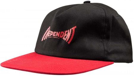 czapka z daszkiem INDEPENDENT - Breakneck Snapback Cap Black/Red (BLACK-RED) rozmiar: OS