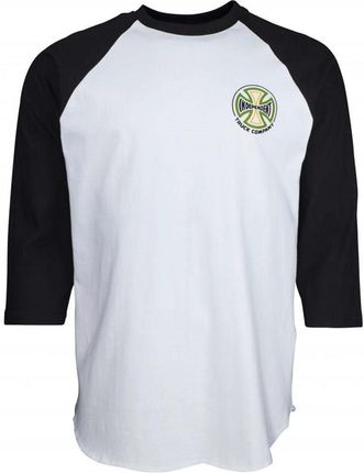 koszulka INDEPENDENT - Converge 3/4 Baseball Top Black/White (BLACK-WHITE) rozmiar: M