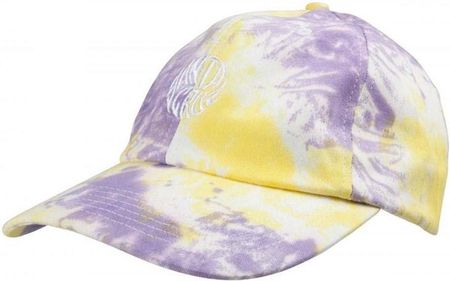 czapka z daszkiem SANTA CRUZ - Mako Dot Cap Yellow/Purple Fold Dye (YELLOW-PURPLE FOLD D) rozmiar: O