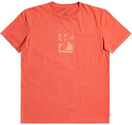 koszulka QUIKSILVER - Big Island Ss Burnt Ochre (NNV0) rozmiar: L