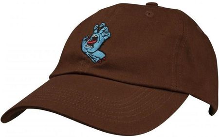 czapka z daszkiem SANTA CRUZ - Screaming Mini Hand Cap Sepia (SEPIA) rozmiar: OS