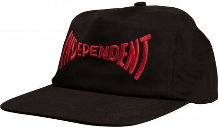 czapka z daszkiem INDEPENDENT - Spanning Snapback Black (BLACK) rozmiar: OS