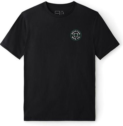koszulka BRIXTON - Crest X S-S Stt Black (BLACK) rozmiar: L