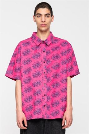 koszula SANTA CRUZ - Broken Dot S S Shirt Hot Pink (HOT PINK) rozmiar: L