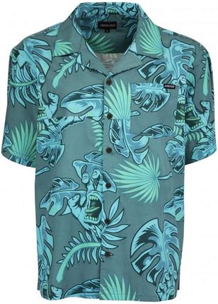 koszula SANTA CRUZ - Cabana S S Shirt Turquoise (TURQUOISE) rozmiar: L