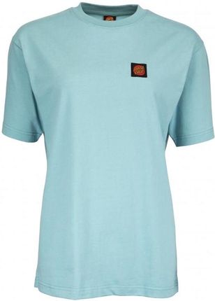 koszulka SANTA CRUZ - Classic Label T-Shirt Turquoise (TURQUOISE) rozmiar: M