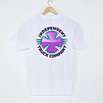 koszulka INDEPENDENT - Purple Chrome White (WHITE) rozmiar: S