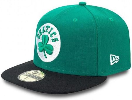 czapka z daszkiem NEW ERA - 5950 NBA Basic BOSCEL (GREEN/BLACK) rozmiar: 6 7/8