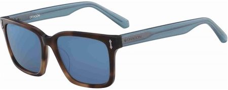 okulary przeciwsłoneczne DRAGON - Legit Soft Tortoise/Blue Flash (750) rozmiar: OS