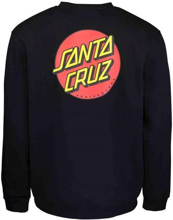 bluza SANTA CRUZ - Classic Dot Chest Crew Black (BLACK1751) rozmiar: S