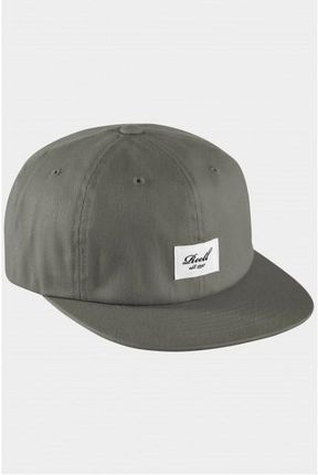 czapka z daszkiem REELL - Flat 6-Panel Cap Charcoal (140) rozmiar: OS