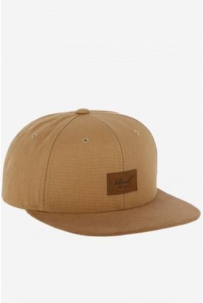 czapka z daszkiem REELL - Suede Cap Ocre Brown (151) rozmiar: OS