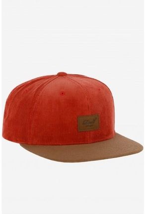 czapka z daszkiem REELL - Suede Cap Orange (180) rozmiar: OS