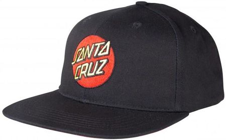 czapka z daszkiem SANTA CRUZ - Classic Dot Snapback Black (BLACK) rozmiar: OS