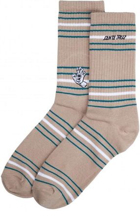 skarpetki SANTA CRUZ - Mini Mono Hand Stripe Sock Mushroom Stripe (MUSHROOM STRIPE) rozmiar: OS